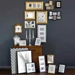 Dunelm Black Easy Photo Frame 16" X 12" (40cm X 30cm) 5 Dunelm Black Easy Photo Frame 16" X 12" (40cm X 30cm) -Cheap clocks Store 1000040055 alt01