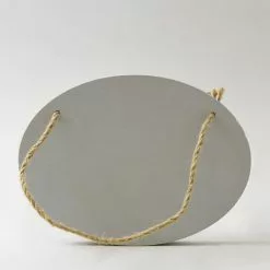 Dunelm Grey Happy Place Hanging Plaque -Cheap clocks Store 1000107362 alt02