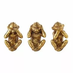Dunelm Hear No Evil Resin Monkey Ornament 6 Dunelm Hear No Evil Resin Monkey Ornament -Cheap clocks Store 1000107367 alt01