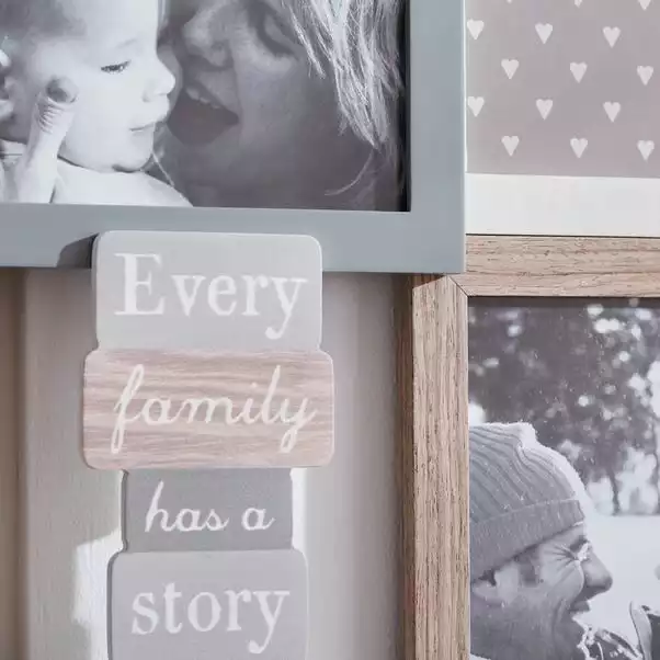 Dunelm My Family Multi Photo Frame 4 Dunelm My Family Multi Photo Frame - Image 2
