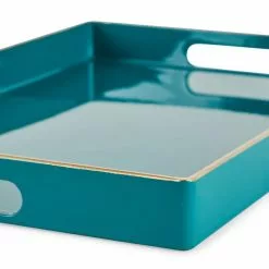 Rectangle Teal Tray -Cheap clocks Store 1000138764 alt01