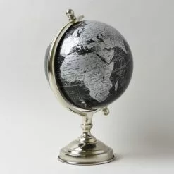 Decor Black And Silver Globe -Cheap clocks Store 1000154464 alt02