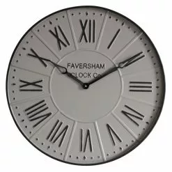 Cedar & Sage Harper Clock Mirage Grey 60cm 7 Cedar & Sage Harper Clock Mirage Grey 60cm -Cheap clocks Store 1000156481 alt02