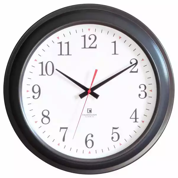 Cedar & Sage Marshfield Clock Grey 41cm 5 Cedar & Sage Marshfield Clock Grey 41cm - Image 3