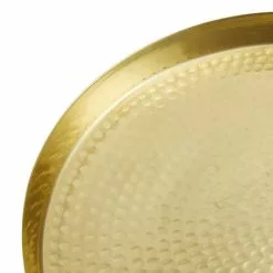 Dunelm Gold Metal Hammered Tray -Cheap clocks Store 1000157404 alt01
