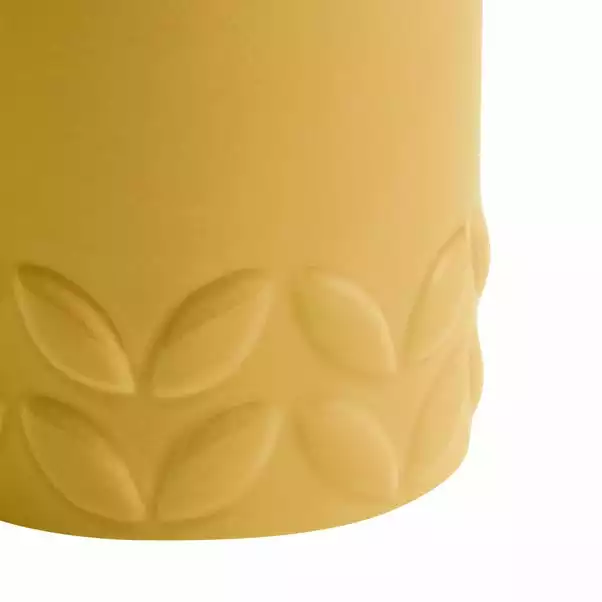 Dunelm Small Ochre Leaf Plant Pot 4 Dunelm Small Ochre Leaf Plant Pot - Image 2