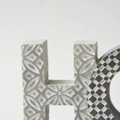 Dunelm Geo Home Word Ornament 5 Dunelm Geo Home Word Ornament -Cheap clocks Store 1000158214 alt01