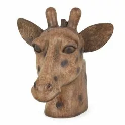 Dunelm Giraffe Head Pot And Glasses Holder -Cheap clocks Store 1000167606 alt01