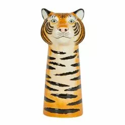 Dunelm Ceramic Tiger Head Vase 30cm -Cheap clocks Store 1000183188 alt02