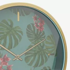 Dunelm Equatorial Leaf 30cm Wall Clock 7 Dunelm Equatorial Leaf 30cm Wall Clock -Cheap clocks Store 1000183807 alt02