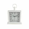 Dunelm Large White Mantel Clock -Cheap clocks Store 30196419