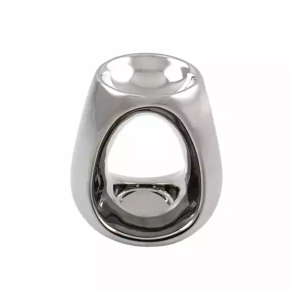 Dunelm Silver Oil Burner 3 Dunelm Silver Oil Burner