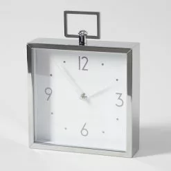 5A Fifth Avenue Metal Mantel Clock