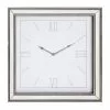 Dorma 44cm Mirrored Wall Clock Silver 1 Dorma 44cm Mirrored Wall Clock Silver -Cheap clocks Store 30200616