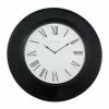 Dunelm Grantham 75cm Station Wall Clock Black