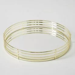 5A Fifth Avenue Decorative Gold Mirrored Tray