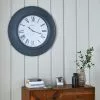 Dunelm Grantham 77cm Station Wall Clock Grey -Cheap clocks Store 30564963