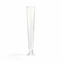 Dunelm Clear Tall Footed Vase -Cheap clocks Store 30572723 alt03