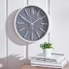 Dunelm Modern 35cm Wall Clock Grey