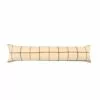 Isabella Check Draught Excluder Natural -Cheap clocks Store 30644677