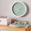 Dunelm 3D Numbers 25cm Wall Clock Sage -Cheap clocks Store 30644816