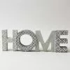 Dunelm Geo Home Word Ornament -Cheap clocks Store 30672834