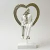 Dunelm Couple In Heart Sculpture -Cheap clocks Store 30672837