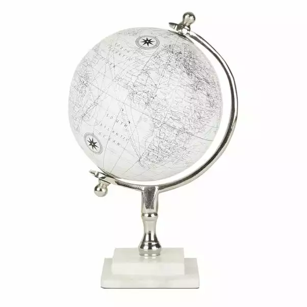 Dunelm Marble Base Globe 3 Dunelm Marble Base Globe