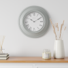 Dunelm Light Grey Grantham Station 40cm Wall Clock