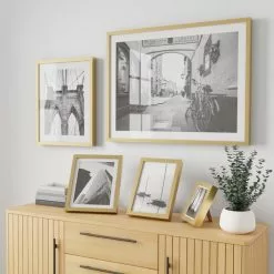 Dunelm Essentials Box Frame 32" X 24" (80cm X 60cm) Gold
