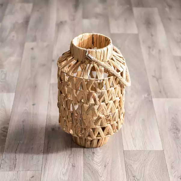 Dunelm Rattan Lantern 6 Dunelm Rattan Lantern - Image 4
