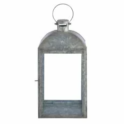 Dunelm Coastal Galvanised Iron Lantern 36cm -Cheap clocks Store 30727070 alt03
