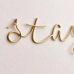 Dunelm Let's Stay Home Wire Wall Art -Cheap clocks Store 30727141 alt01