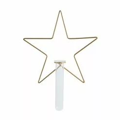 Dunelm Star Wire Wall Vase -Cheap clocks Store 30727143 alt01