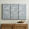 Dunelm Global Set Of 3 Bamboo Canvas'