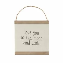 Dunelm Moon And Back Hanging Plaque -Cheap clocks Store 30727713 alt02