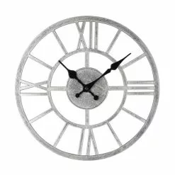 Dunelm Skeleton Clock 30cm Silver -Cheap clocks Store 30728468 alt02