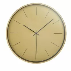 Dunelm Aluminium Gold 40cm Silent Clock -Cheap clocks Store 30728528 alt02
