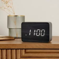 Dunelm Modern Digital LED Alarm Clock