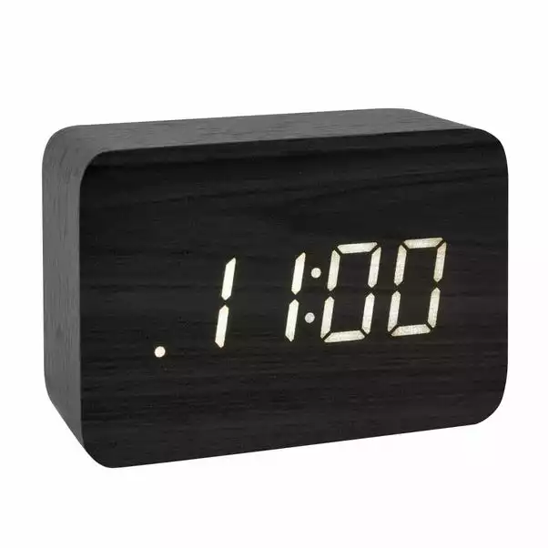 Dunelm Modern Digital LED Alarm Clock 5 Dunelm Modern Digital LED Alarm Clock - Image 3