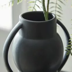 Dunelm Matt Black 23cm Vase -Cheap clocks Store 30732417 alt01
