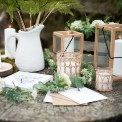 Dunelm LED Candle In A Small Basket -Cheap clocks Store 30734234 alt02