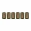 Dunelm Pack Of 6 Olive Pillar Candles -Cheap clocks Store 30734477