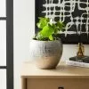 Dunelm Silver Romano Plant Pot 22cm