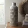 Dunelm Concave Cream Vase 40cm -Cheap clocks Store 30751228