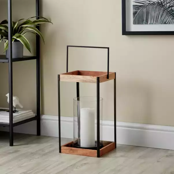 Dunelm Fulton Lantern 40cm 3 Dunelm Fulton Lantern 40cm