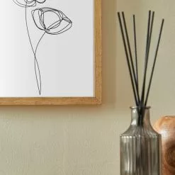 Dunelm Thin Wood Photo Frame 10” X 8” (25x20cm) -Cheap clocks Store 30753024 alt01