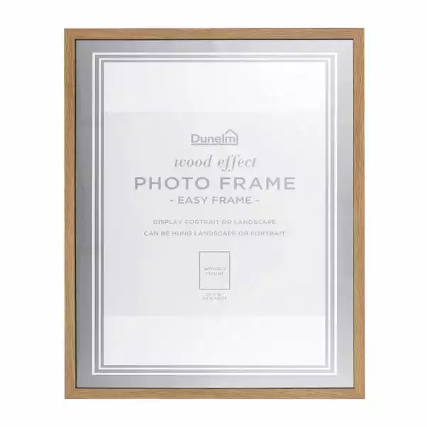Dunelm Thin Wood Photo Frame 16" X 20" (40cm X 50cm) 5 Dunelm Thin Wood Photo Frame 16" X 20" (40cm X 50cm) - Image 3