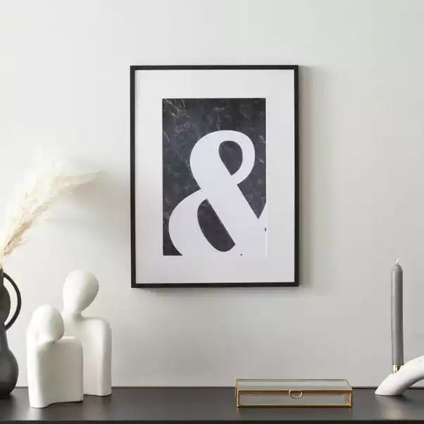 Dunelm Skinny Metal Poster Frame 15" X 12" (40cm X 30cm) 3 Dunelm Skinny Metal Poster Frame 15" X 12" (40cm X 30cm)