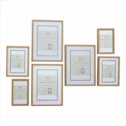 Dunelm Pack Of 7 Essentials Gallery Photo Frame -Cheap clocks Store 30753719 alt02